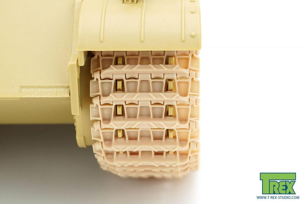 Студия Второй мировой войны немецкий танк Panther подвижная гусеница поздняя модель пластиковые детали для модели TR85007 T-Rex 1/35