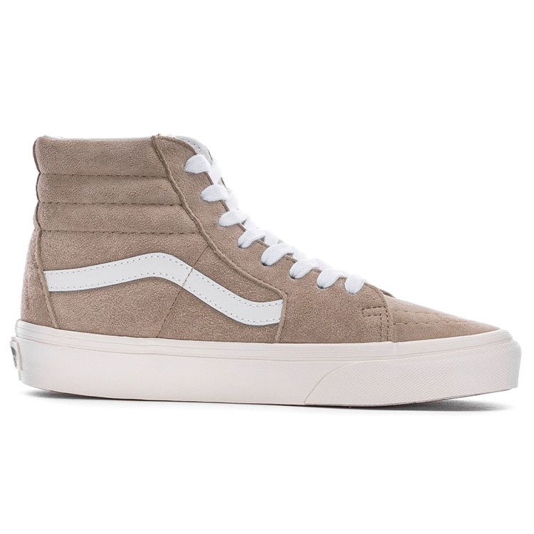 Vans Sk8 Casual High-Top Skate Shoes Unisex Sneakers Brown White VN0A5JMJ8DT