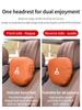 sdvc10 Car Headrest Neck Support Lumbar Rest Cushion Neck Pillow For Mitsubishi Outlander Pajero Asx Lancer Evolution X L200 Ralliart