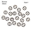 Girls Toys 4 Colors Tri-glide Buckle Doll Bags Accessories Pattern Belt Buttons Diy Dolls Buckles