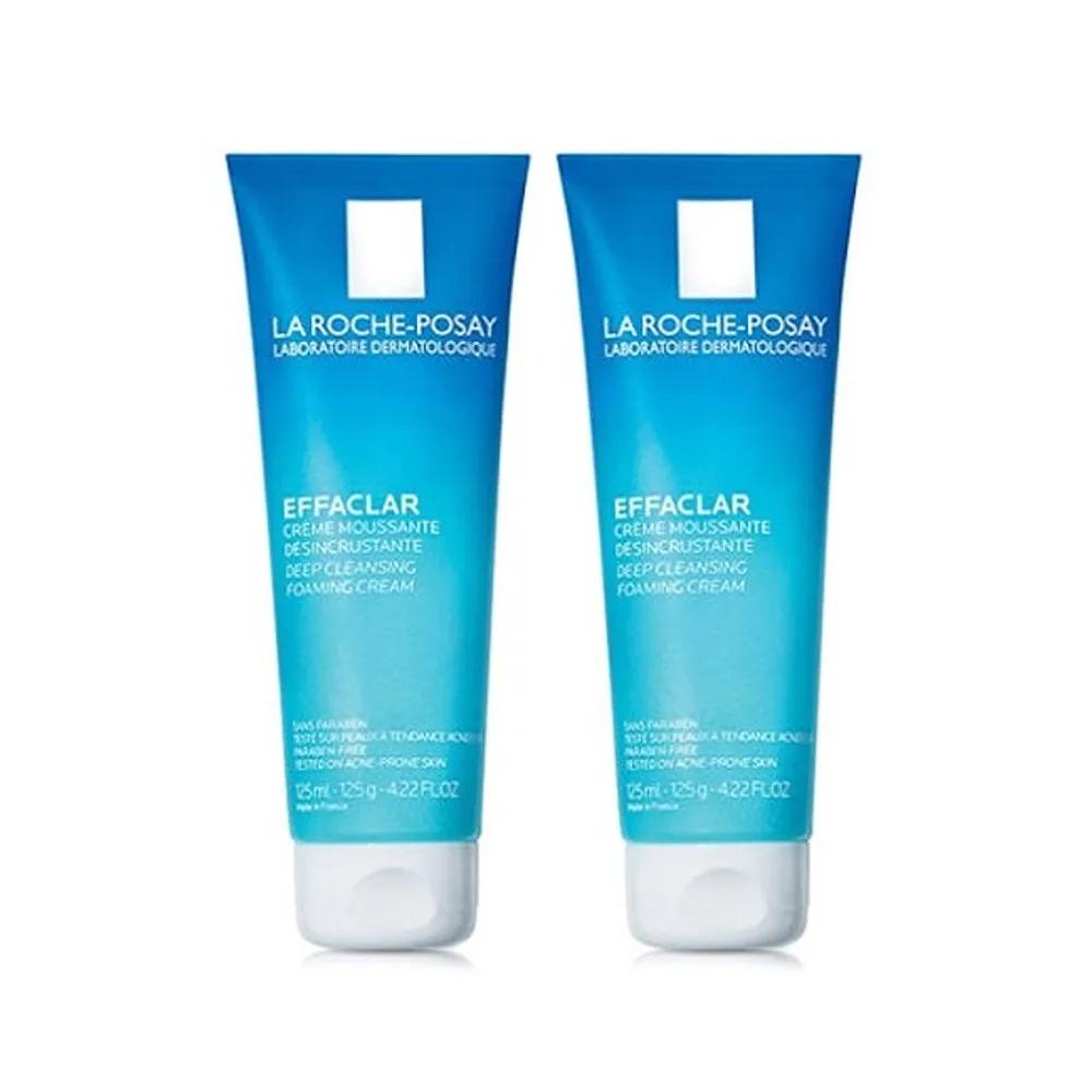 La Roche Posay Effaclar Глубоко очищающий пенящийся крем 125 мл (2 куска)