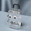 Mini Trolley Box-Shaped Jewelry Storage Boxes Desktop Necklace Earring Rings Organizer Decoration