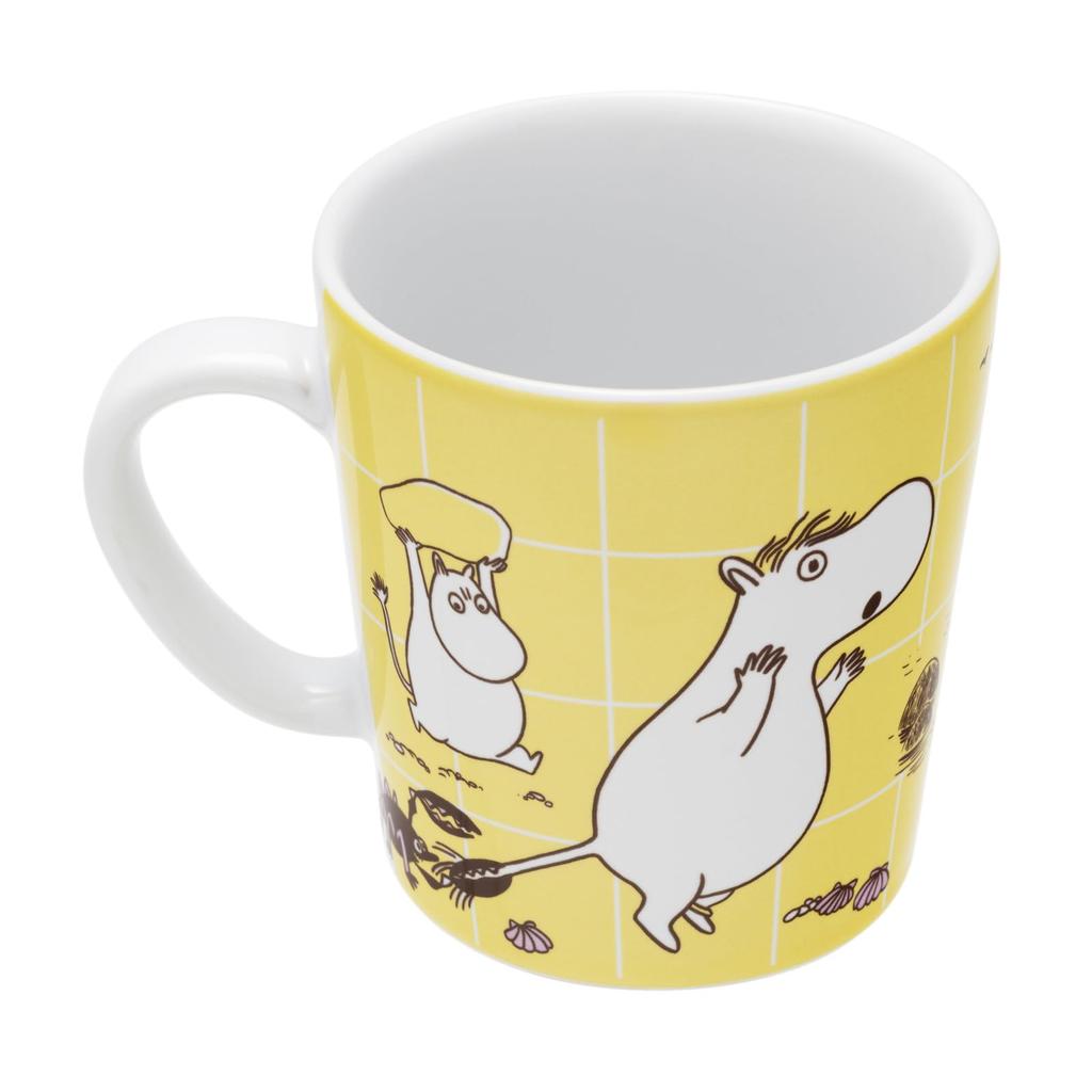 [Официально импортировано] Пара кружек Moomin Arabia Moomin POP, Муми-тролль и Снорк-мейден, Прибл.. 280мл