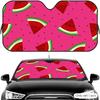 Watermelon Pattern Sun Visor Car Windshield Sun Shade UV Protection Heat Insulation Cover Universal Sun Protector