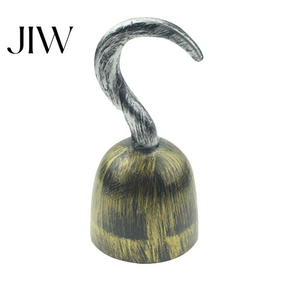 Pirates of The Caribbean Costume Accessory Pirate Hook Prop for Halloween Costume, Realistic Plastic Captain Toy Role Play Cosplay, Retro Party Favor