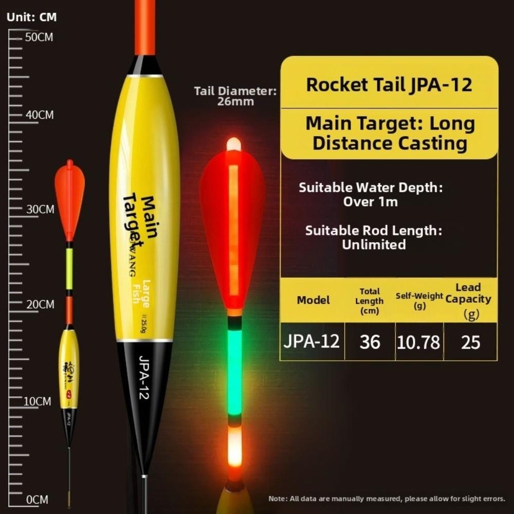 Smart Electronic Electronic Float Long Tail Design Luminous Float Fishing Float Buoy Sea Fishing