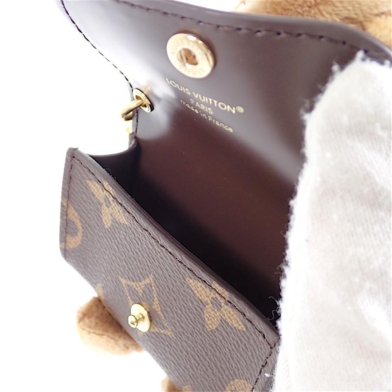 LOUIS VUITTON  M03748 Bag charm Brown Monogram canvas Women