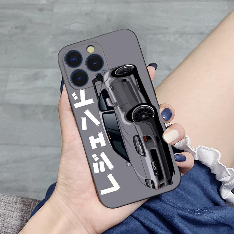 Чехол для телефона JDM Sports Racing для iPhone 14-11 Pro Max Mini