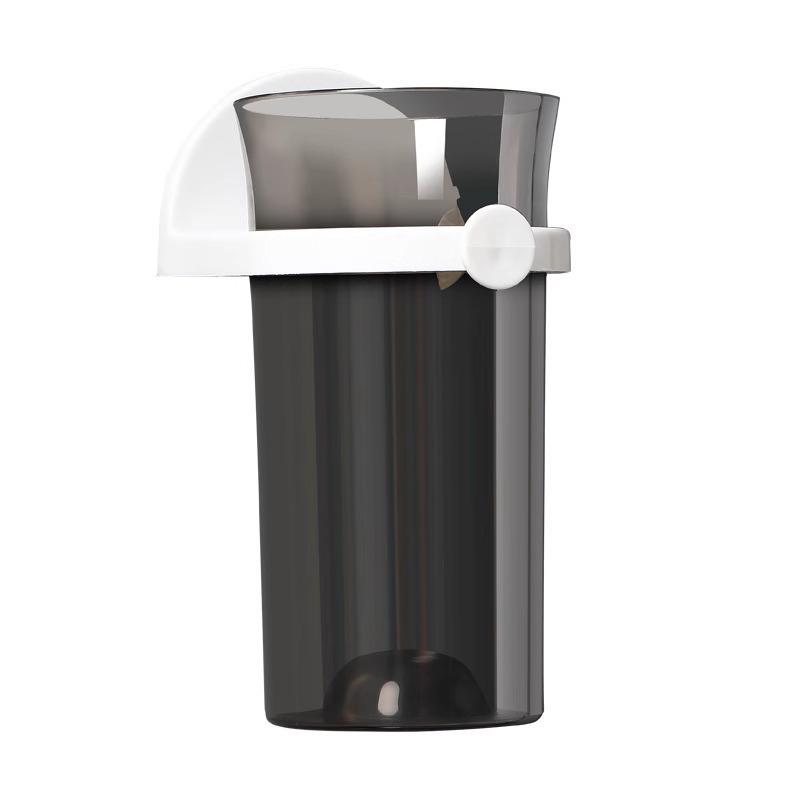 Wall-Mounted Entryway Umbrella Rack with Hooks