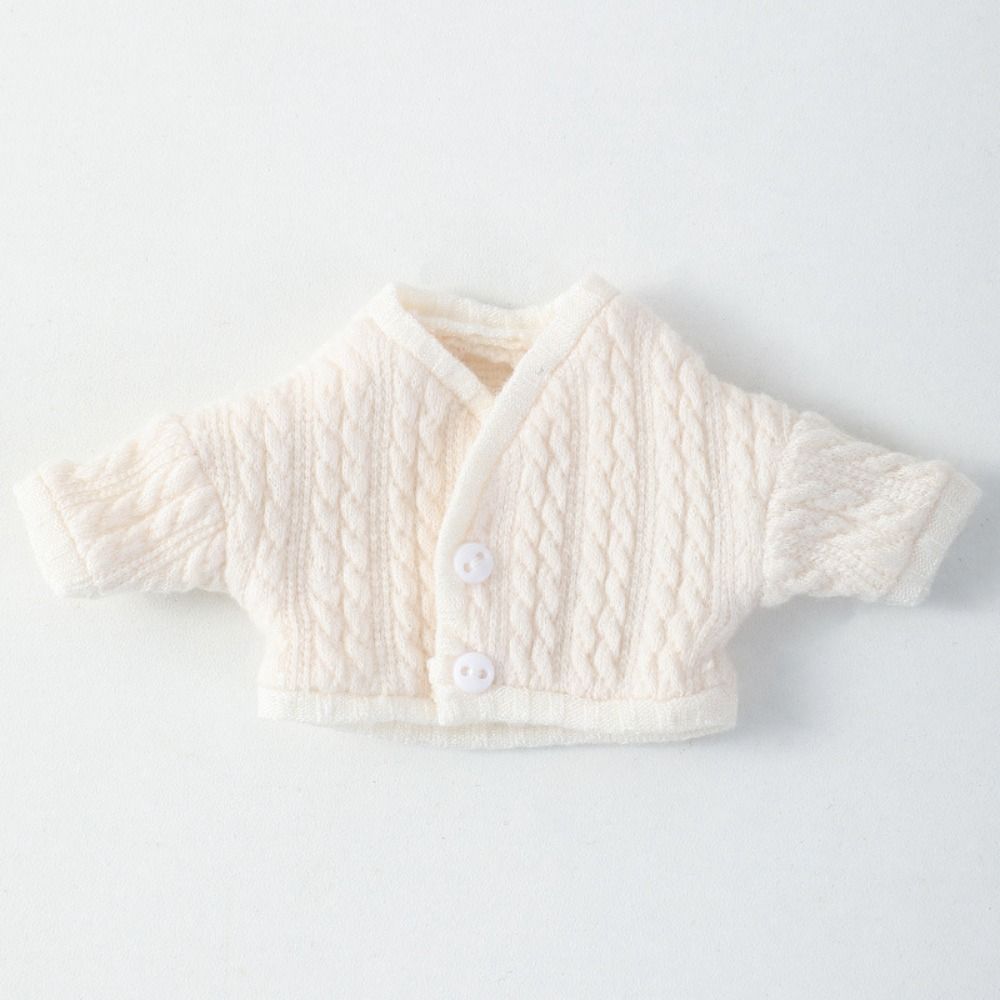 Вязаное пальто для куклы своими руками 8 стилей Зимние теплые топы Новая кукольная одежда 1/11 1/12 куклы OB11