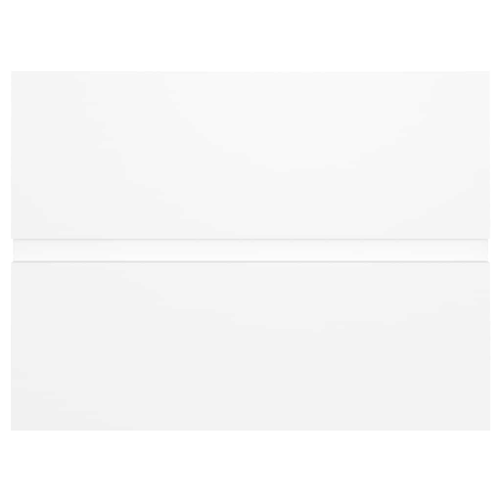 2-teiliges Badmöbel-Set, Badspiegel und Waschbeckenschrank-Kombination ohne Waschbecken