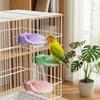 Non-slip Bird Chew Grinding Toy Wear-resistant Bird Cage Perches Parrot Perch Stand  Claw Grinding