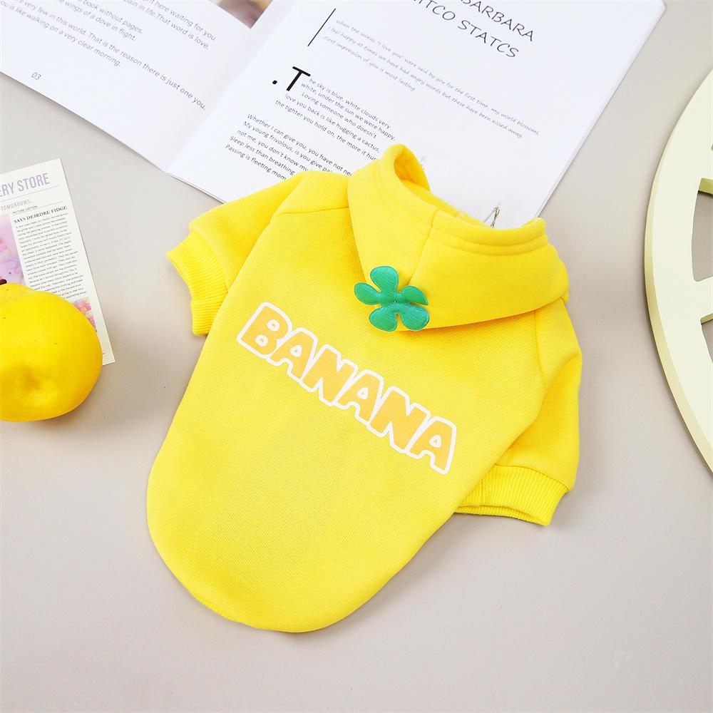 Classic Fruit Print Sphynx Cat Hoodie Sweater Autumn Winter Warm Pet Clothes for Cats Gotas Garfield Katten Dog mascotas Costume