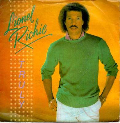 7-дюймовая пластинка LIONEL RICHIE - Truly TMG1284 Motown 1982 UK Соул/Фанк Б/У