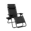 Amazon Basic Chair Camping Outdoor Chair Складной стул Zero Gravity Ширина 66 см x Глубина x Высота Черный 90-165 см 75-110 см