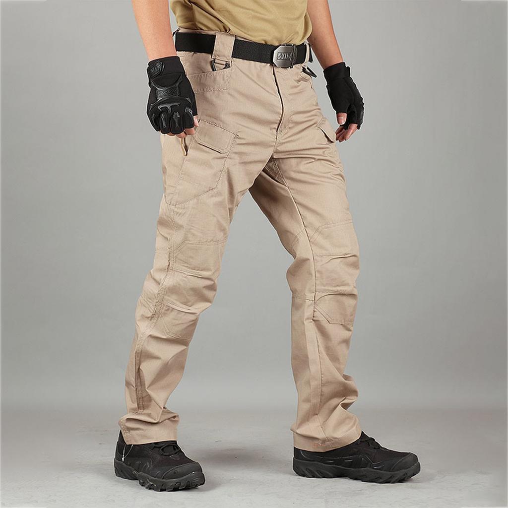 Spring Outdoor Men's Casual Pants Slim Fit Elastic Running Loose Sports Pants