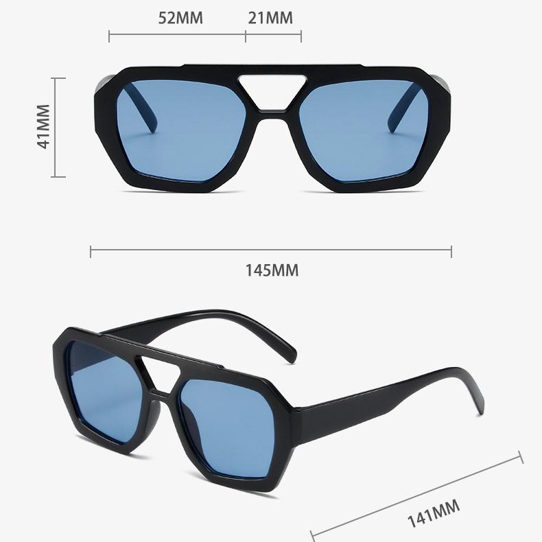 Модные женские солнцезащитные очки в стиле ретро с двойными перемычками, коричневые градиентные очки, большая оправа, модные роскошные дизайнерские солнцезащитные очки для мужчин, оттенки UV400