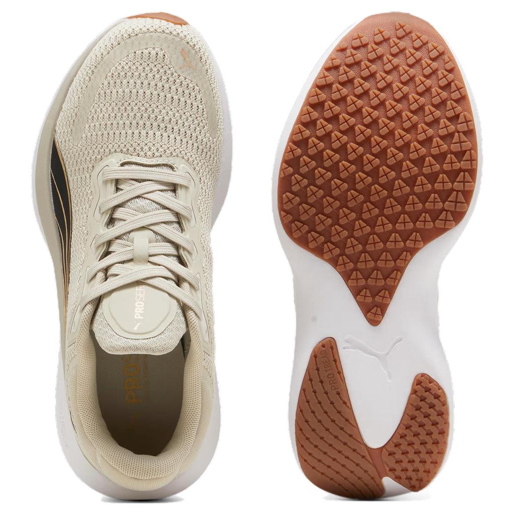 Puma SCEND PRO Устойчивые к истиранию Низкие Беговые кроссовки Мужские Кремовый 378776-32