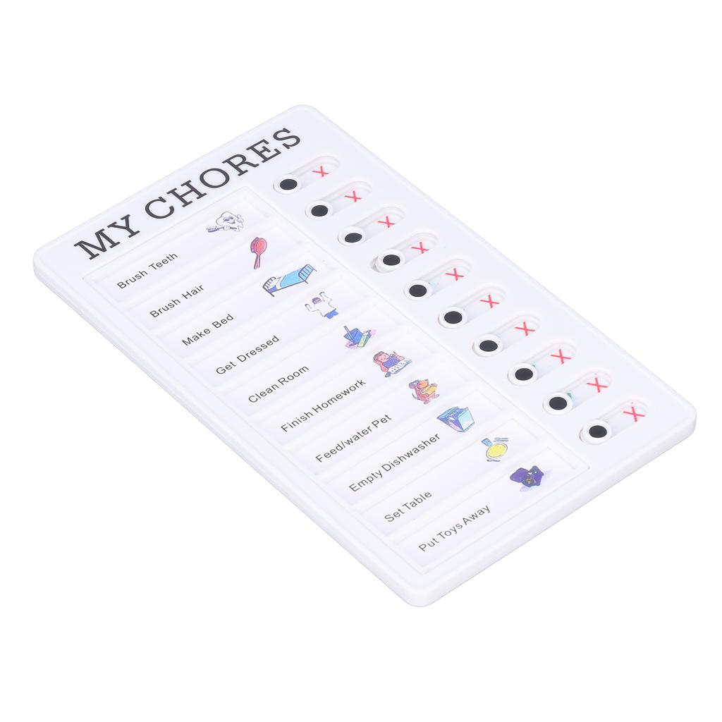 Доска для расписания дел, доски для заметок, портативная съемная доска для сообщений, удобный ПВХ, детское расписание дел для детей, учимся планировать