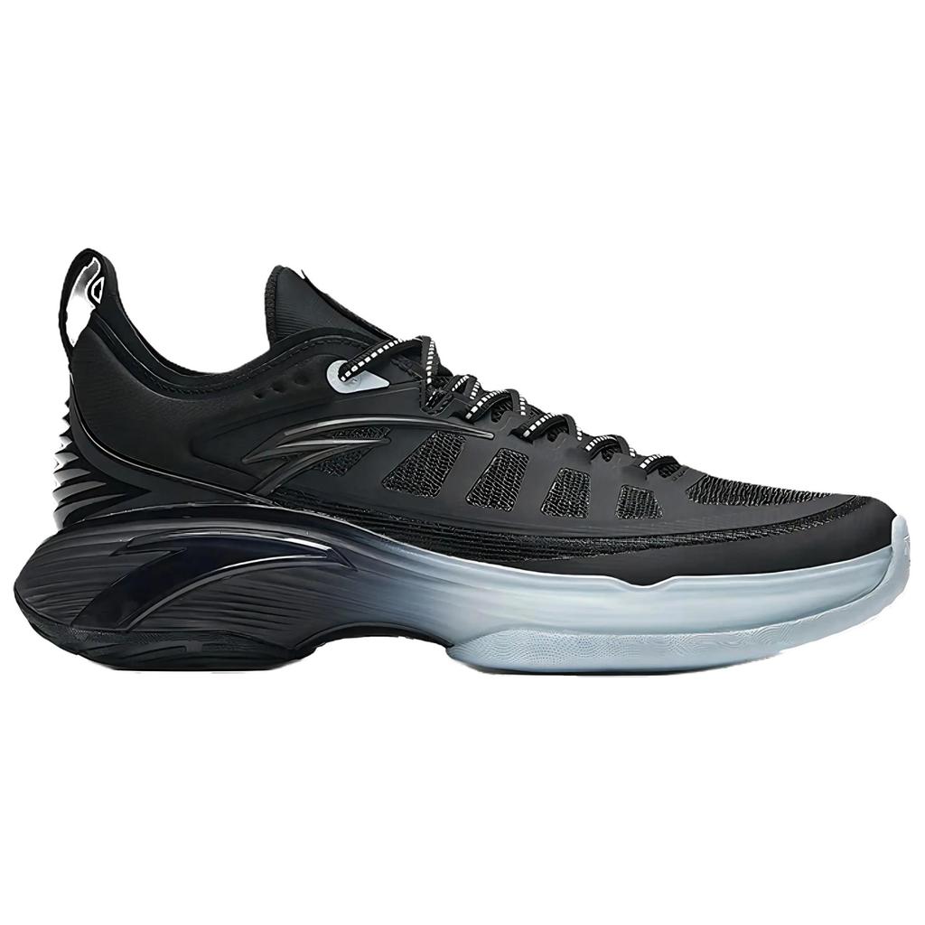 Anta Comfortable Fashionable Versatile Shock Absorbing Non-Slip Wear-Resistant Low-Top Basketball Shoes Men Sneakers Black 112441110-1