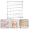 Golfs Display Case, Wall Mounted Acrylic Golfs Display Rack Clear Golfs Display Cabinet Golfs Display Stand for Golfs