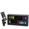 TC Helicon Dynamic Microphone Supercardioid Characteristic Dual Joint that Can be Adjusted to Various Angles Pop Filter Comes with 9 Replaceable Color