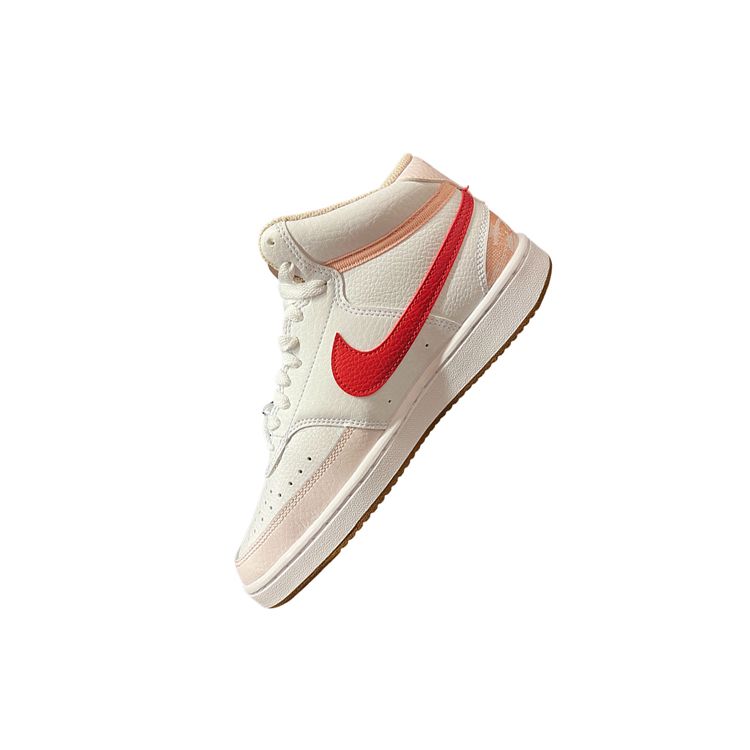 Nike Красные женские кроссовки Court Vision Mid White University FD9915-161