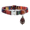 Винтажный ошейник для питомца Бохо Регулируемый нейлоновый ошейник для собаки с подвеской-бусиной для маленьких, средних и крупных собак, кошек