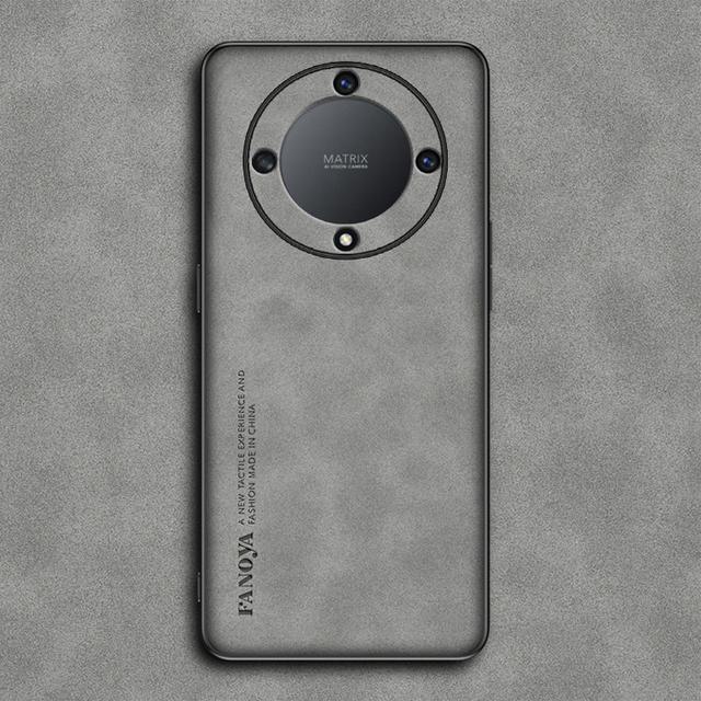 Роскошный мягкий чехол из овчины из искусственной кожи для Huawei Honor X9A X8A X7A Magic 5 Lite 5 Pro, матовая задняя крышка