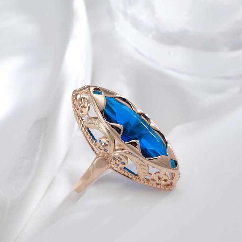 Большие кольца с преувеличенной волнистой текстурой, красные, зеленые, синие цирконы для женщин, винтажные ювелирные изделия золотого цвета