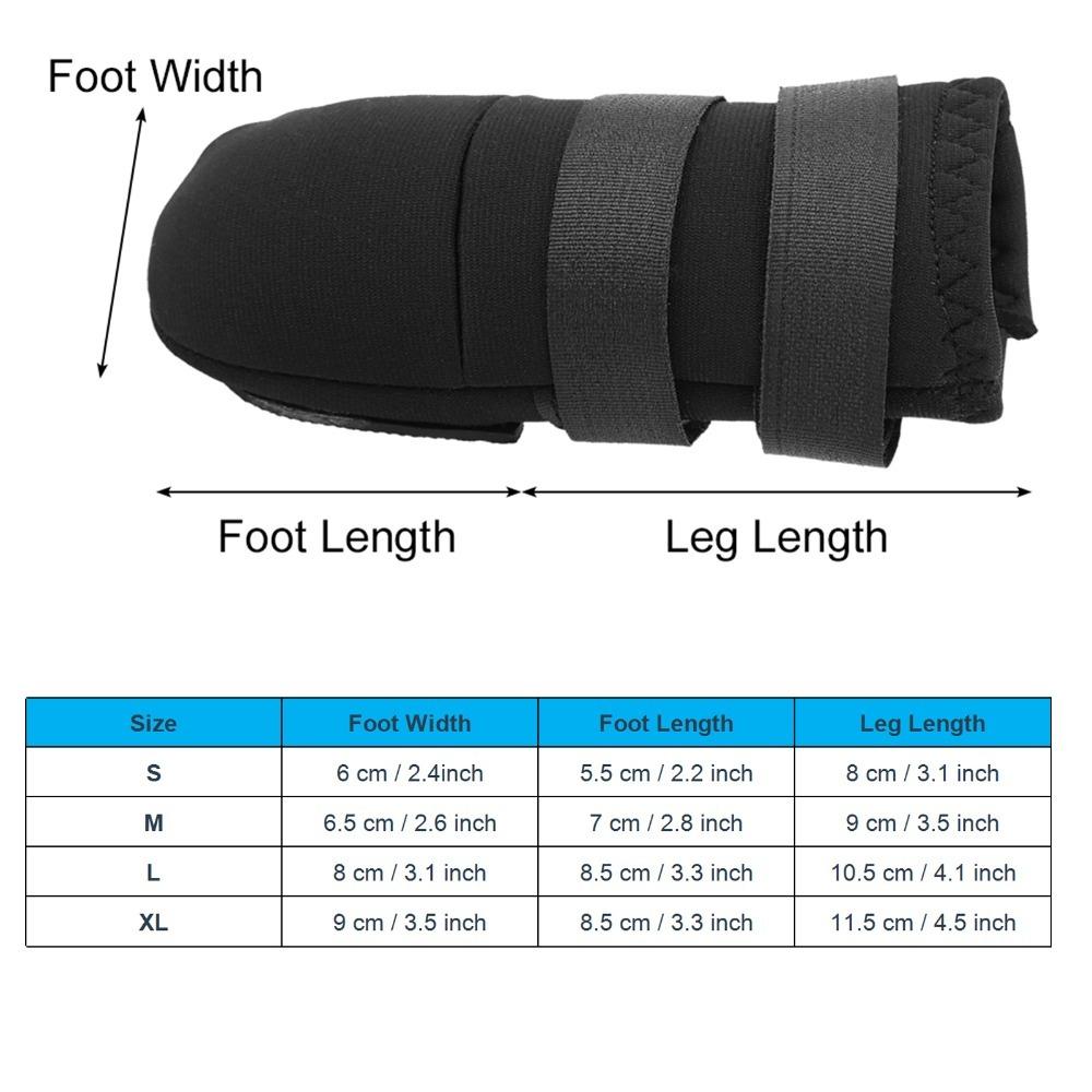 2pcs Neoprene Fabric Dog Socks Anti Slip Sole Dog Foot Cover Dog Booties  Water Activities