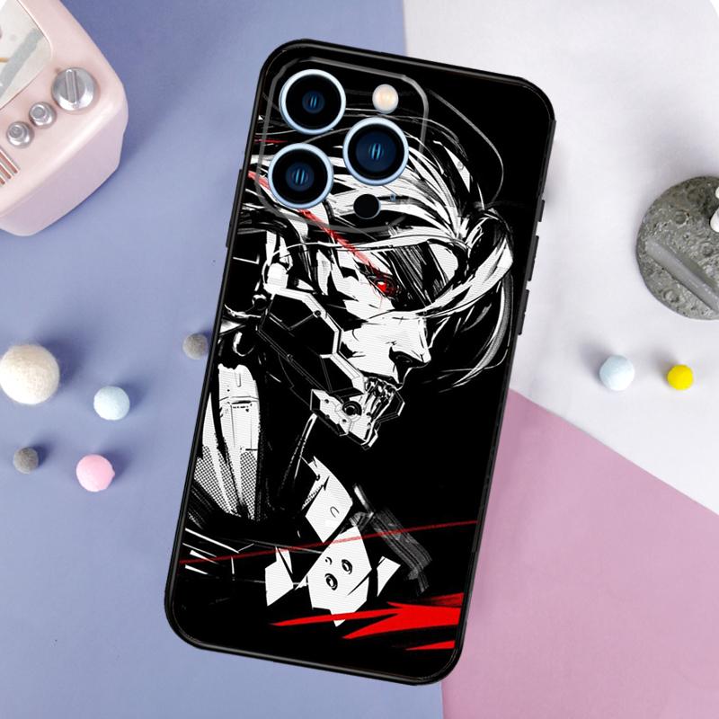Игровой чехол для телефона Metal Gear Solid для iPhone 16 15 14 12 11 13 Pro Max Mini Plus X XS Max XR Задняя крышка