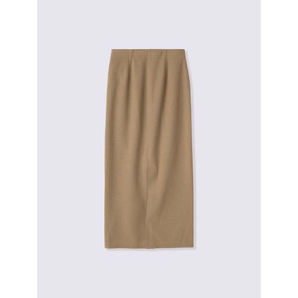 GU by Uniqlo Уютная юбка из меланжа, удлиненная