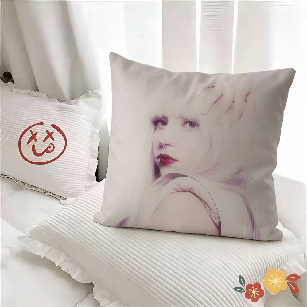 pc Singer LLady Gaga Mayhem Pillow Case Fashion Square Pillowcase Bedroom Sofa Room Ins Decoration Leisure