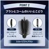 Maybelline Sky High Mascara Cosmic Blast 101 Meteor Black #Waterproof Brush Comb Long Comb Volume