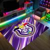 Anderlecht FC Design Crystal Velvet Carpet Cozy Non?Slip Printed Rug For Bedroom Living Room Entrance