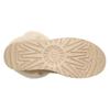 UGG Женские короткие зимние сапоги из овчины и меха с круглым носком, бежевые 1153512-SWD