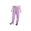 ACG Polartec® Wolf Tree Logo Embroidered High-Waisted Cuffed Loose Fit Sports Pants Women Pants Purple CV0608-532