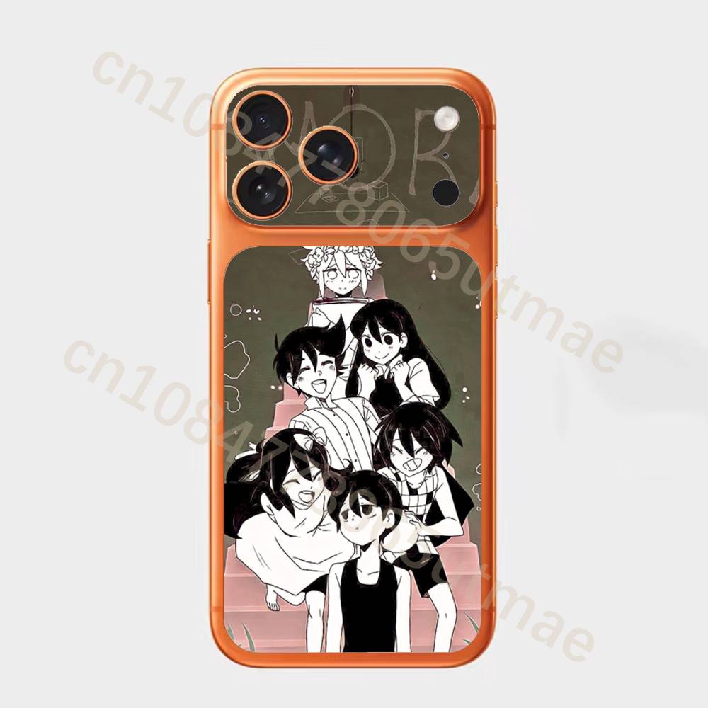 Игра O-Omori Для iPhone 17pro, 17pro max Наклейка-винил на камеру и заднюю крышку, Защитная пленка для задней панели, Цветная