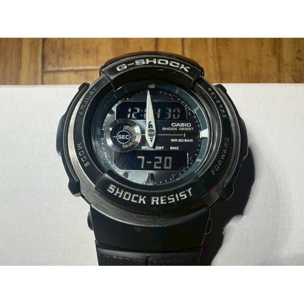 Б/у Часы CASIO G-SHOCK G300 Ана-Цифровые Черные Мужские