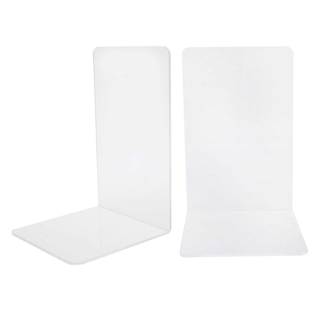 2 шт. акриловый подставка для книг прозрачная полка для книг для книг студенческий настольный накопитель для домашнего офиса