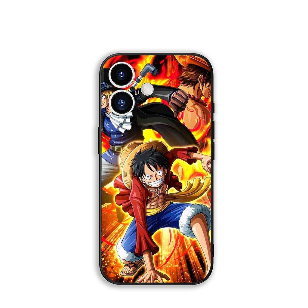 Phone Cover Wallpaper Ace Luffy One Piece Casing for Xiaomi Redmi Note 14 12 13 ProPlus A4 A3 Pro Plus 12C 13C 14C 5G + Case