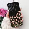 For Infinix Hot 30 5G Elegant Butterfly Cat Printed Phone Case For Infinix Hot30 5G X6832 Black Silicone Soft TPU Cases Bumpers