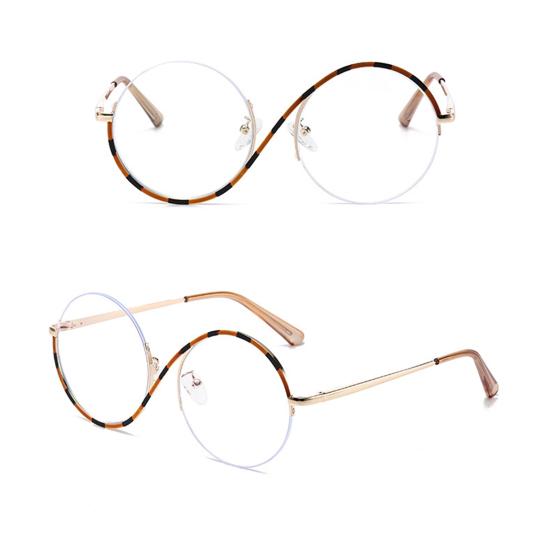 Очки ведьмы, культовый дизайн, плоские зеркала, легкая металлическая оправа, ножки в форме буквы S, круглые очки, реквизит для вечеринок на Хэллоуин, очки для косплея