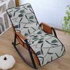 Summer Rocking Chair Recliner Seat Cushion Backrest Integrated Nap Cushion Thickened Folding Chair Lazy Double Chair Cushion Cover