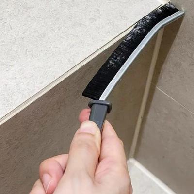 Щетка для чистки швов плитки с длинной ручкой, прочная, для уборки дома, ванной комнаты, пола, двери, окон, щелей, удаления пыли из нейлона
