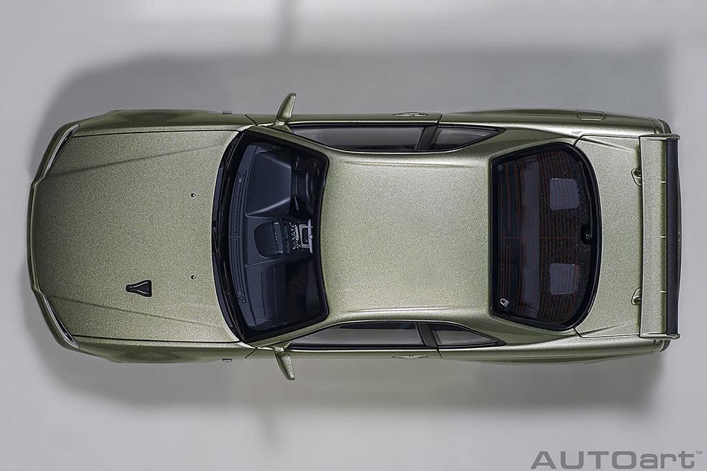 AUTOart Nissan Skyline V Spec II BBS LM Wheel Version Millennium Jade Готовый продукт 1/18 GT-R (Р34) Нюрбургринг