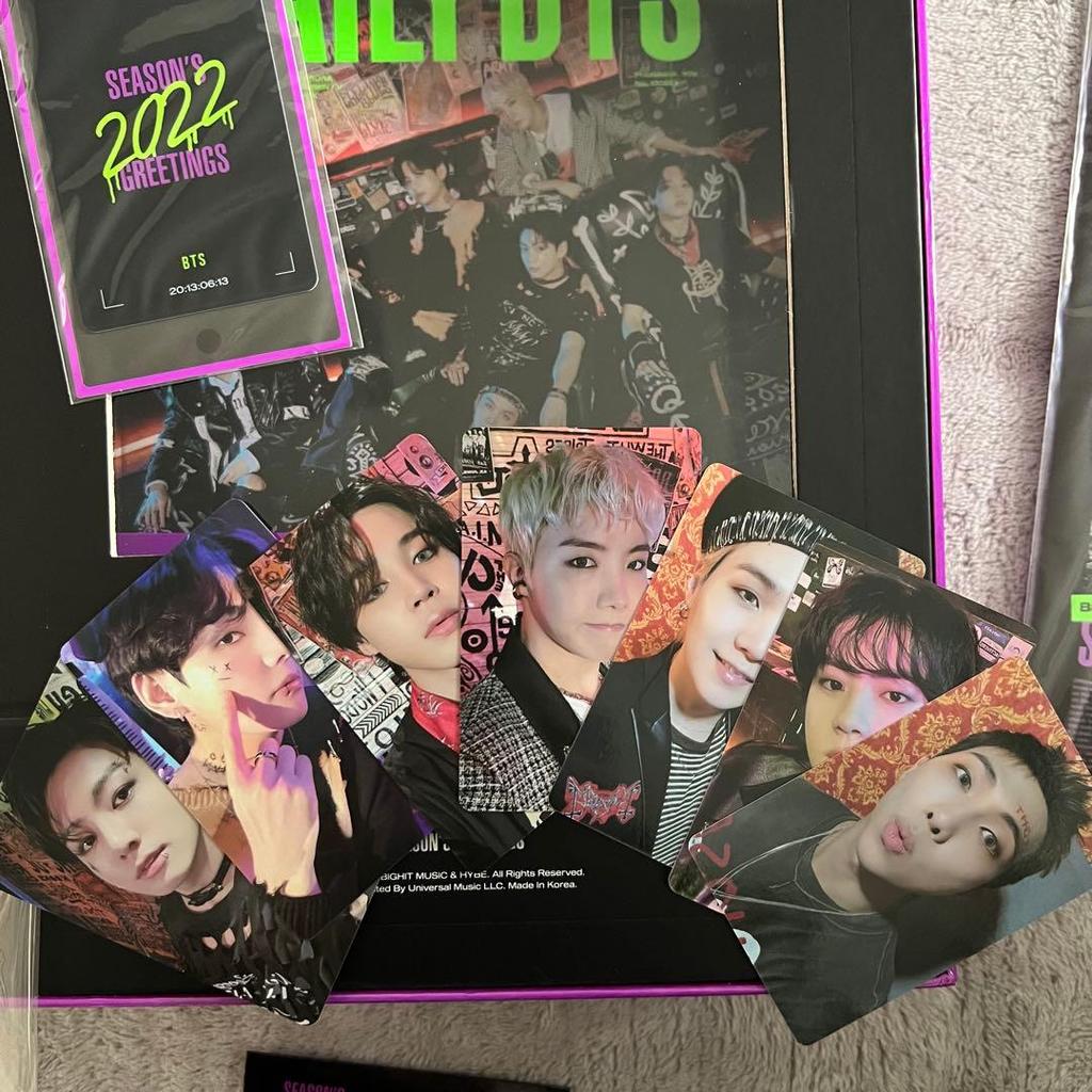 [Б/У] BTS 2022 SEASON'S GREETINGS DAILY BTS