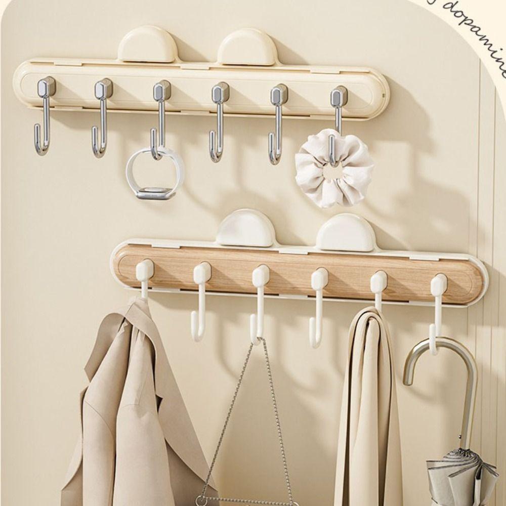 Punch-free Suction Cup Stretch Hook Wall-mounted Expansion Gap Hook Sticky Hook Coat Hanger