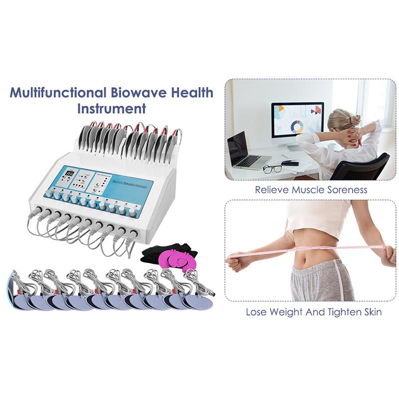 S718 Weight Loss Machine Waves EMS Muscle Stimulator Body Slimming Machine Fat Burning Bio Beauty Massager Muscle Stimulator